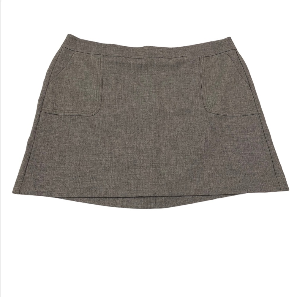 Loft Gray Skirt size 22